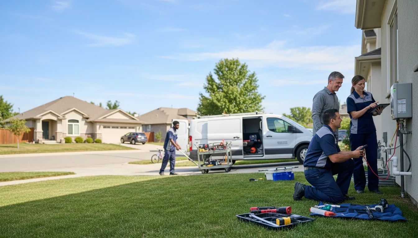 Professional Outdoor Tankless Water Heater Installation in Cecil, WI